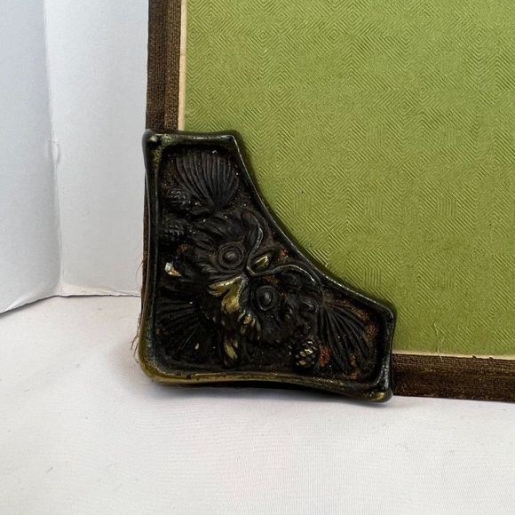 Other Antique Blotting Blotter Pad Writing Paper Holder Owl Fancy